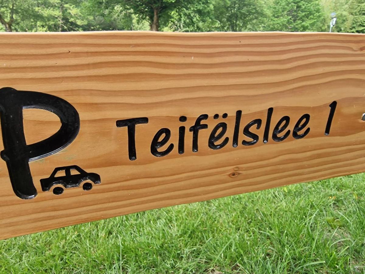 Chalet Teifelslee Goebelsmuhle Luaran gambar